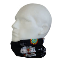 Day Of The Dead  Multi Sleeve Snood