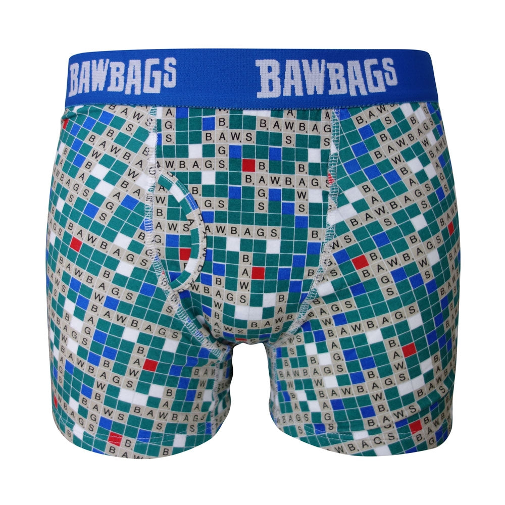 Scrabbawl Boxer Shorts - Bawbags 